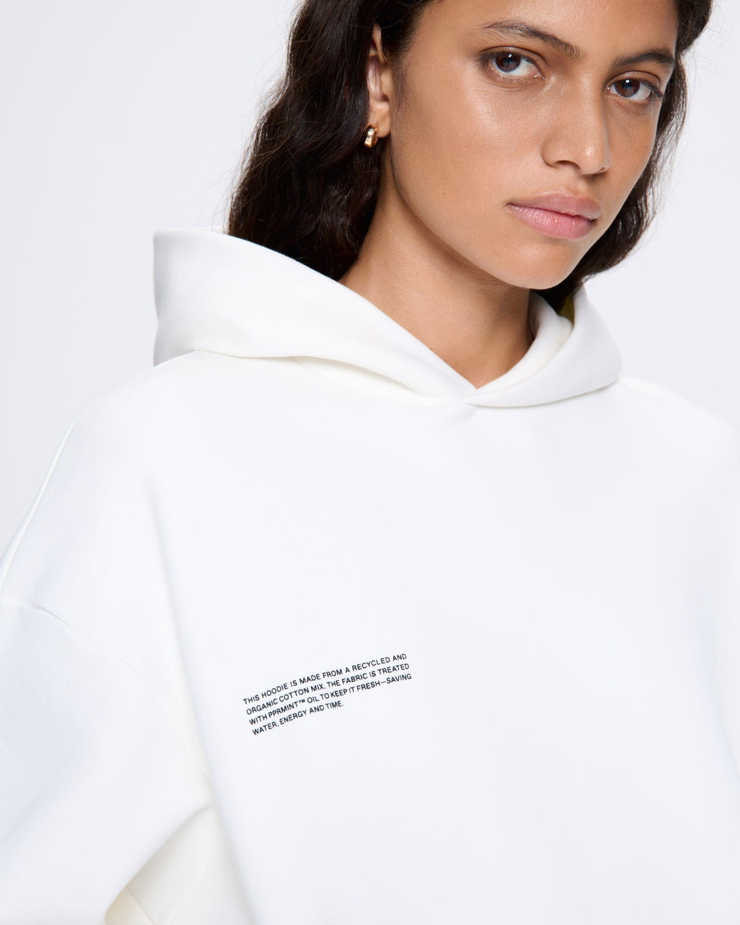 Womens 365 Heavyweight Hoodie—off-white