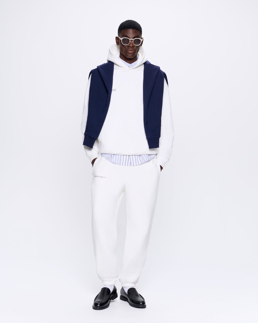 Mens 365 Heavyweight Hoodie—off-white