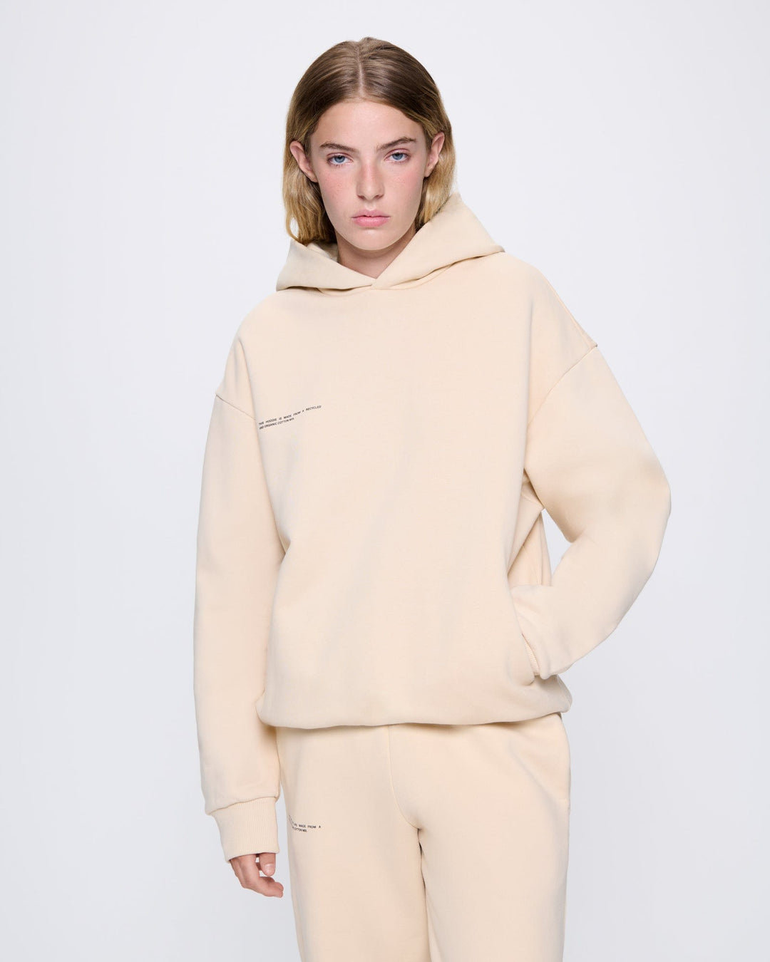 Womens 365 Heavyweight Hoodie—sand