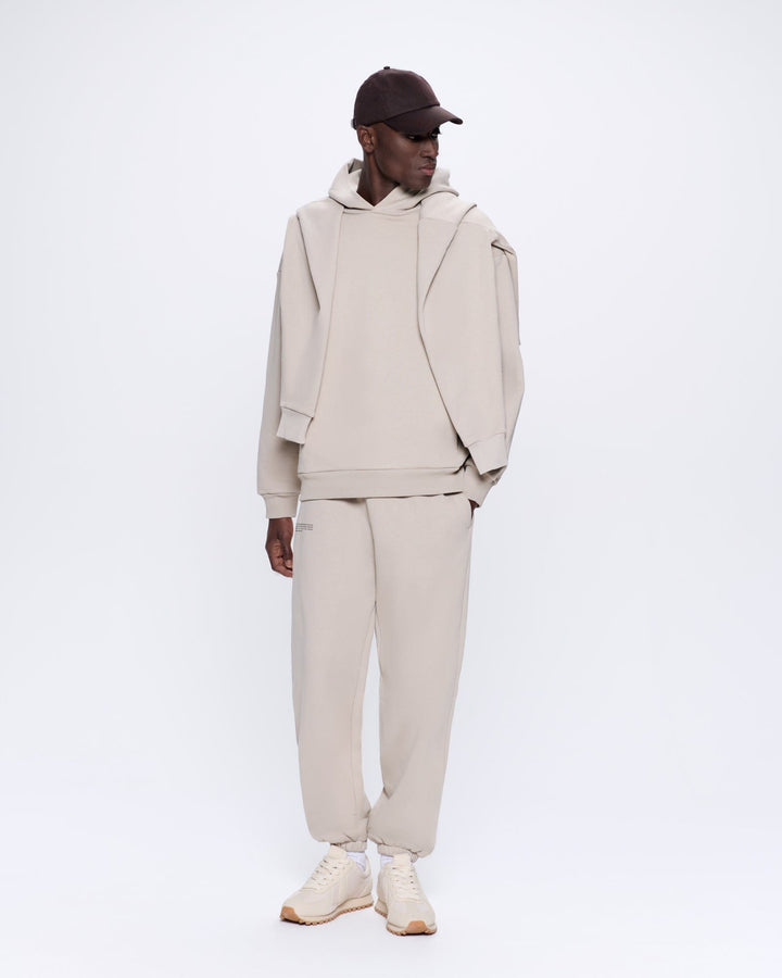 Mens 365 Heavyweight Hoodie—stone