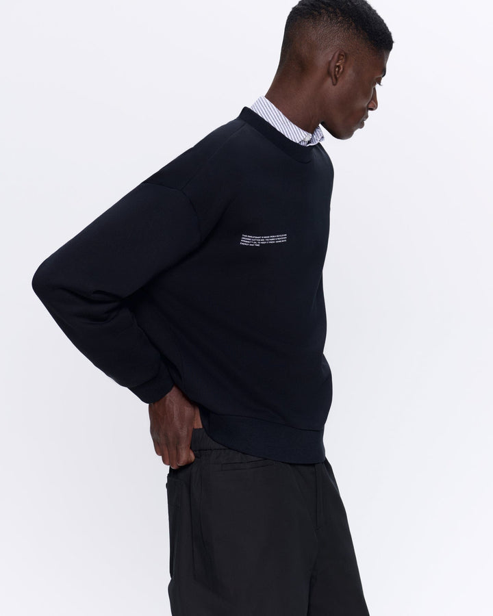 Mens 365 Heavyweight Sweatshirt—black