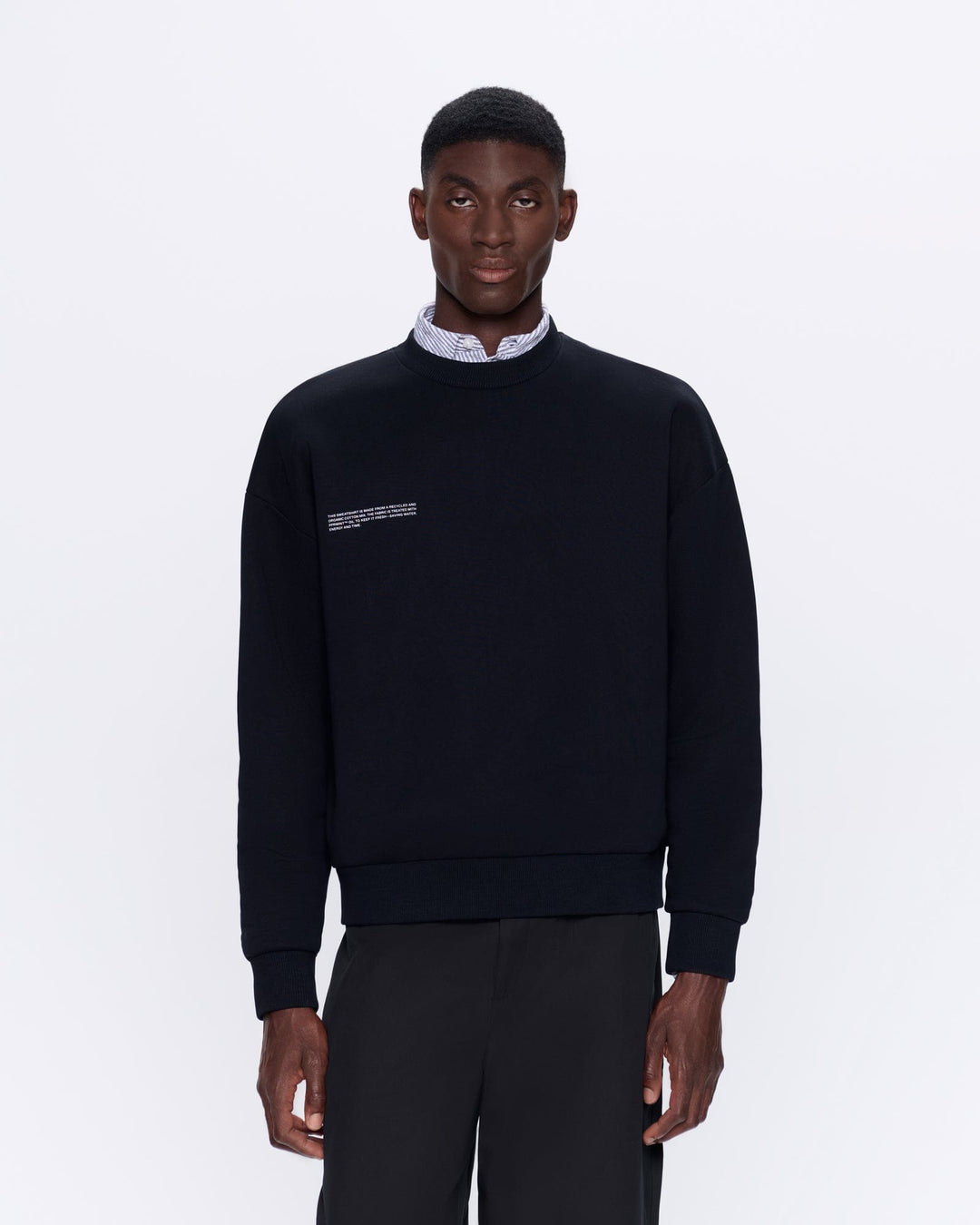 Mens 365 Heavyweight Sweatshirt—black