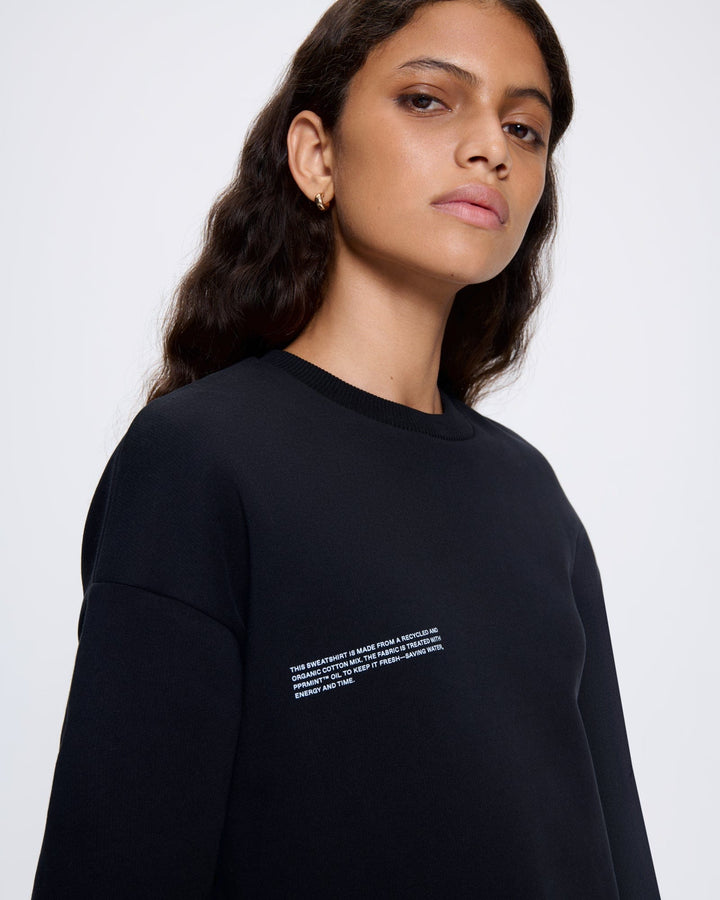 Womens 365 Heavyweight Sweatshirt—black