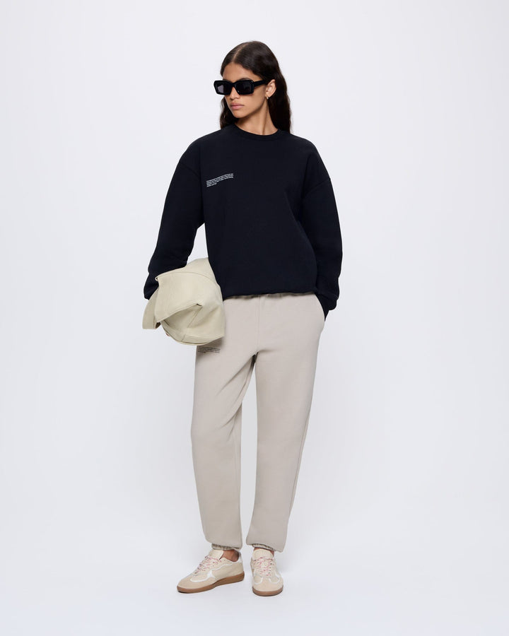 Womens 365 Heavyweight Sweatshirt—black