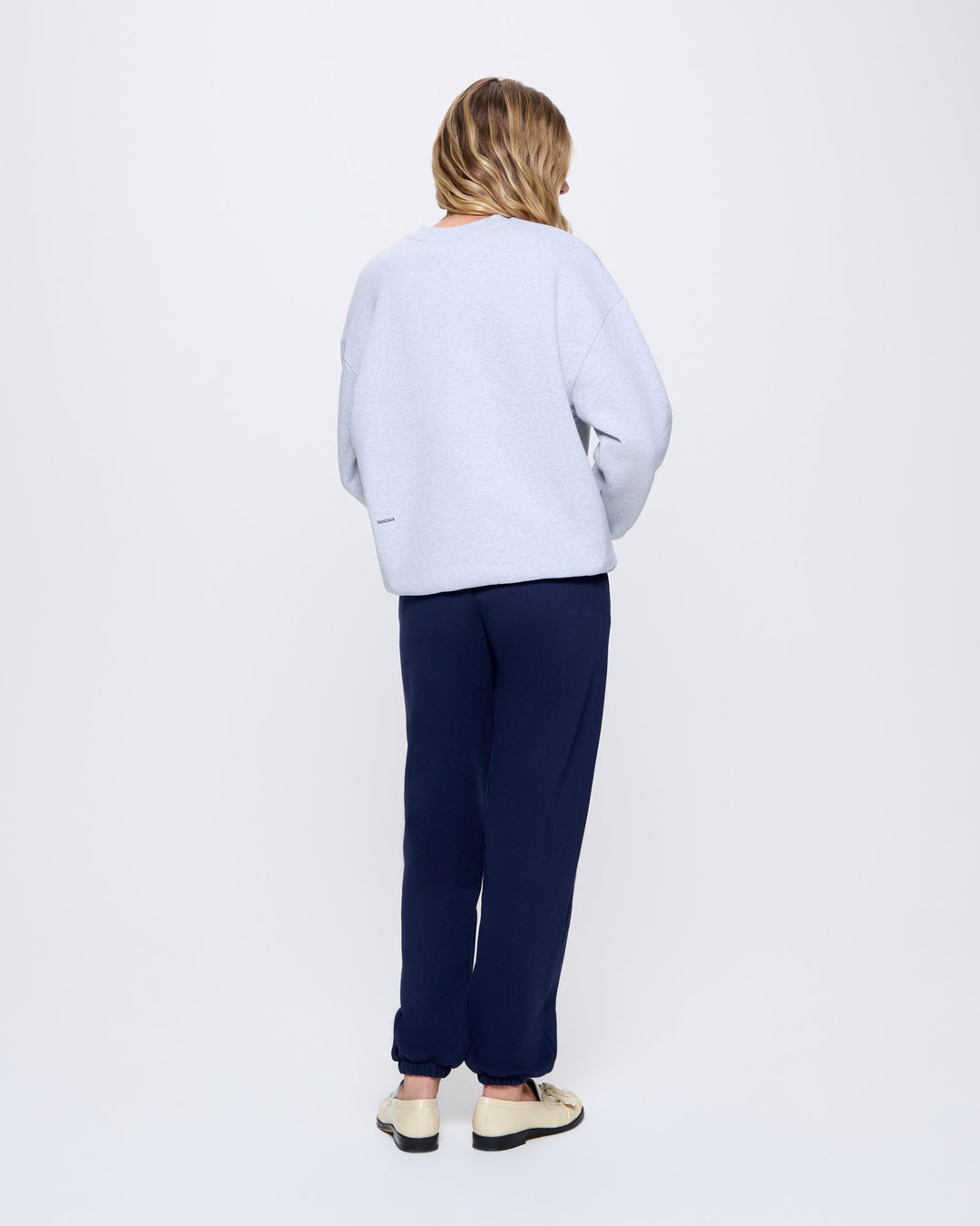 Womens 365 Heavyweight Sweatshirt—grey marl