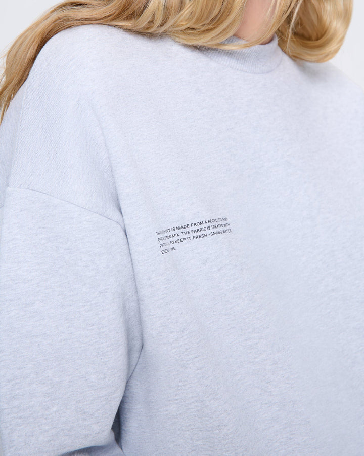 Womens 365 Heavyweight Sweatshirt—grey marl