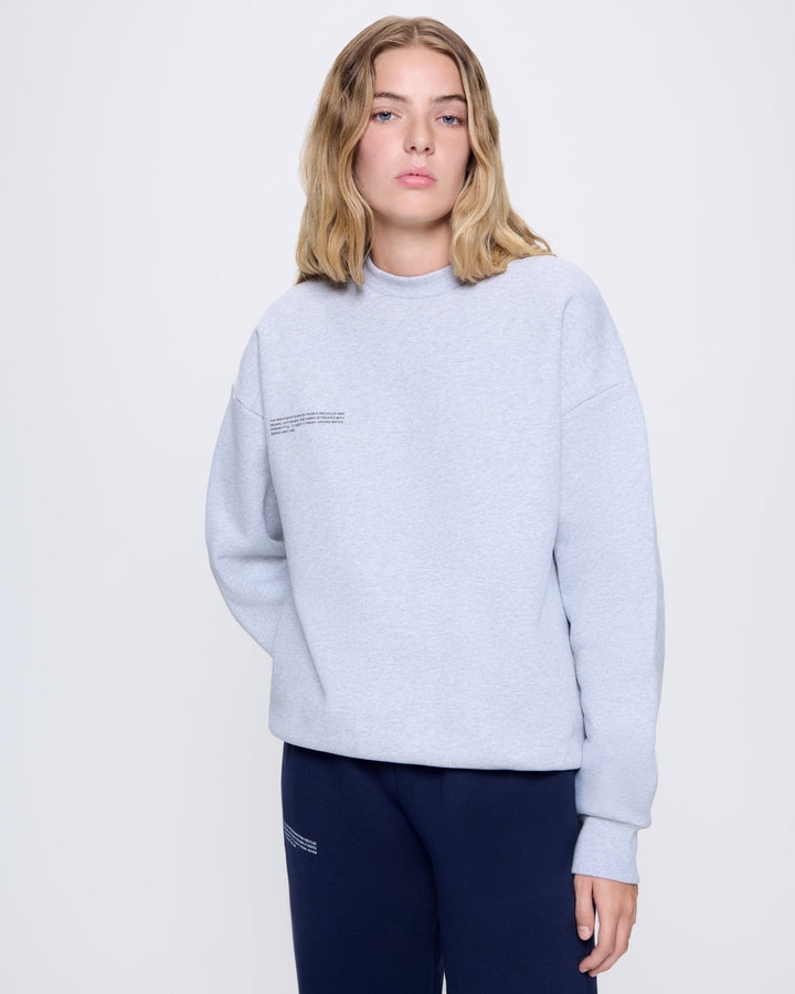 Womens 365 Heavyweight Sweatshirt—grey marl