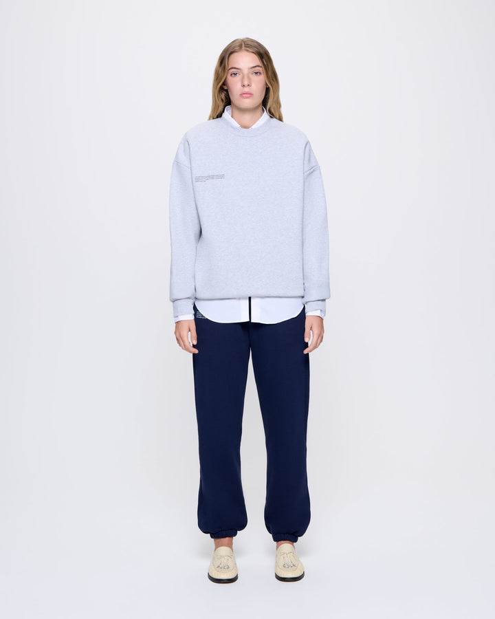 Womens 365 Heavyweight Sweatshirt—grey marl