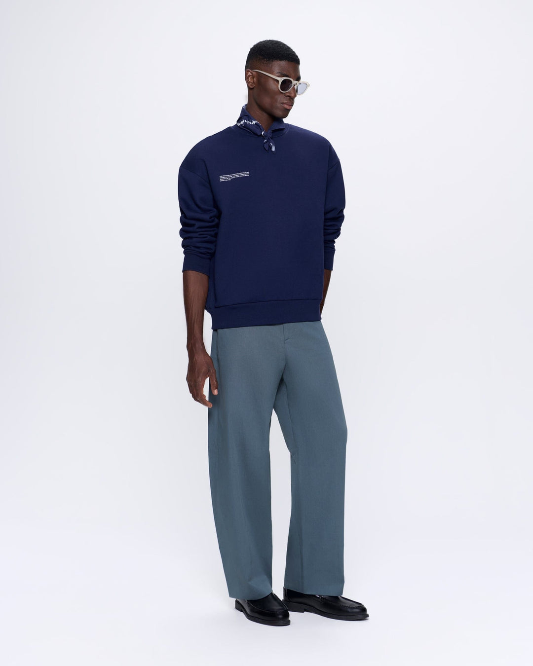 Mens 365 Heavyweight Sweatshirt—navy blue