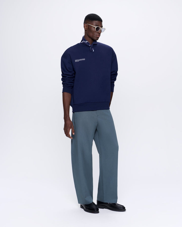 Mens 365 Heavyweight Sweatshirt—navy blue