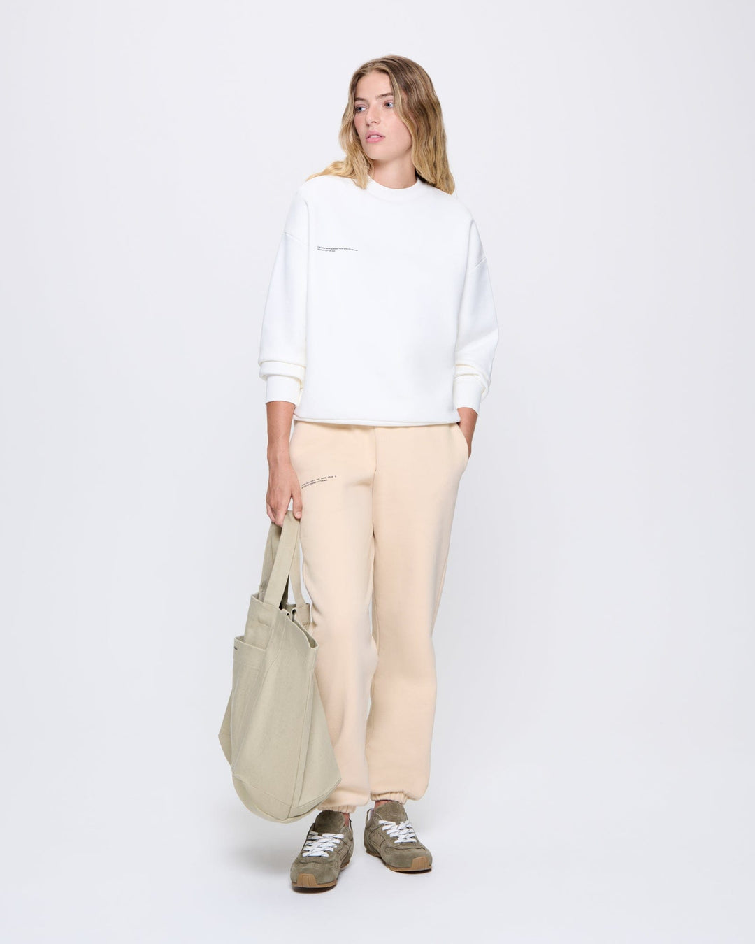 Womens 365 Heavyweight Sweatshirt—off-white