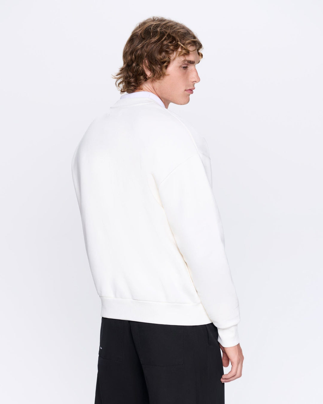 Mens 365 Heavyweight Sweatshirt—off-white