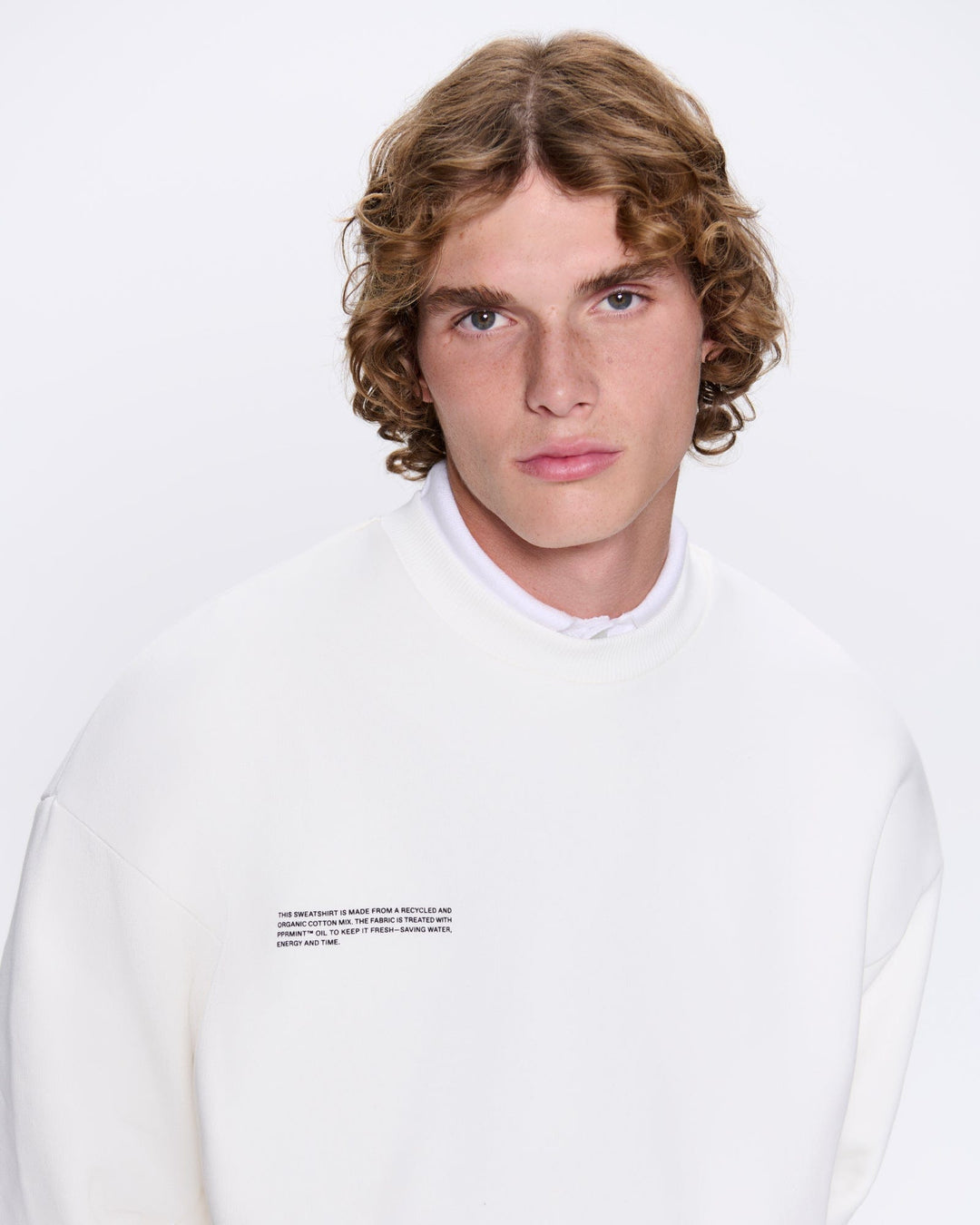 Mens 365 Heavyweight Sweatshirt—off-white