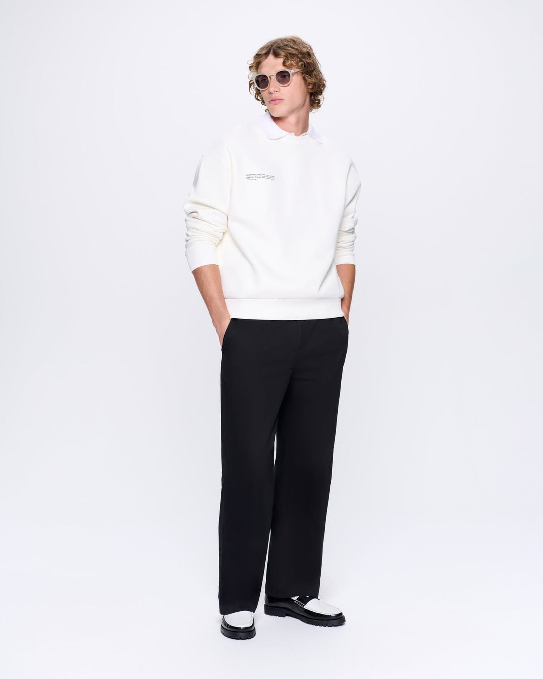 Mens 365 Heavyweight Sweatshirt—off-white
