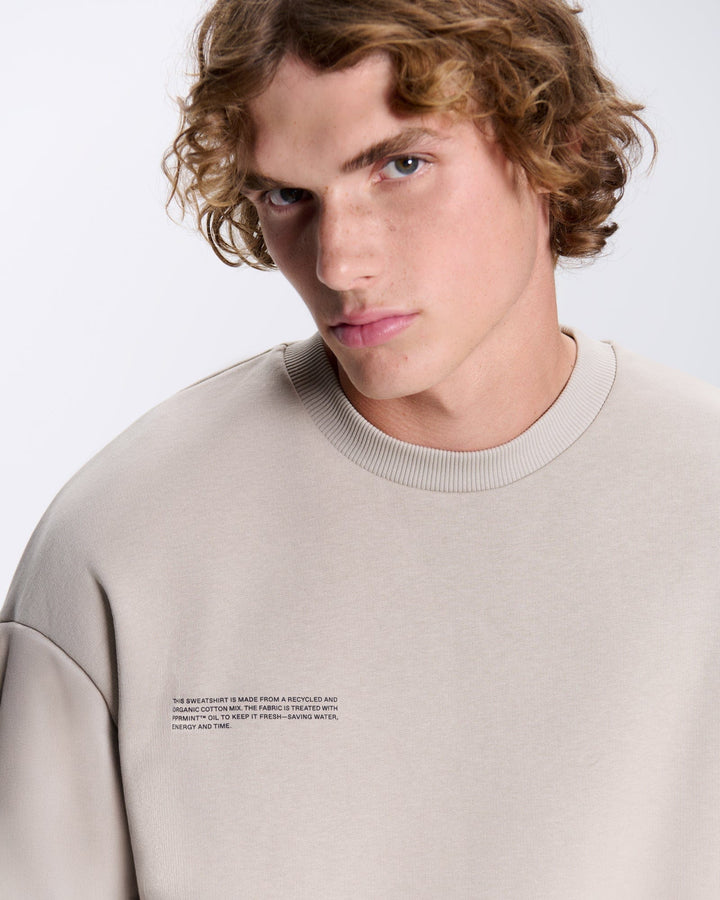Mens 365 Heavyweight Sweatshirt—stone