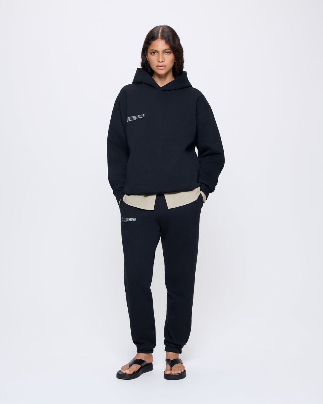 Womens 365 Heavyweight Track Pants—black