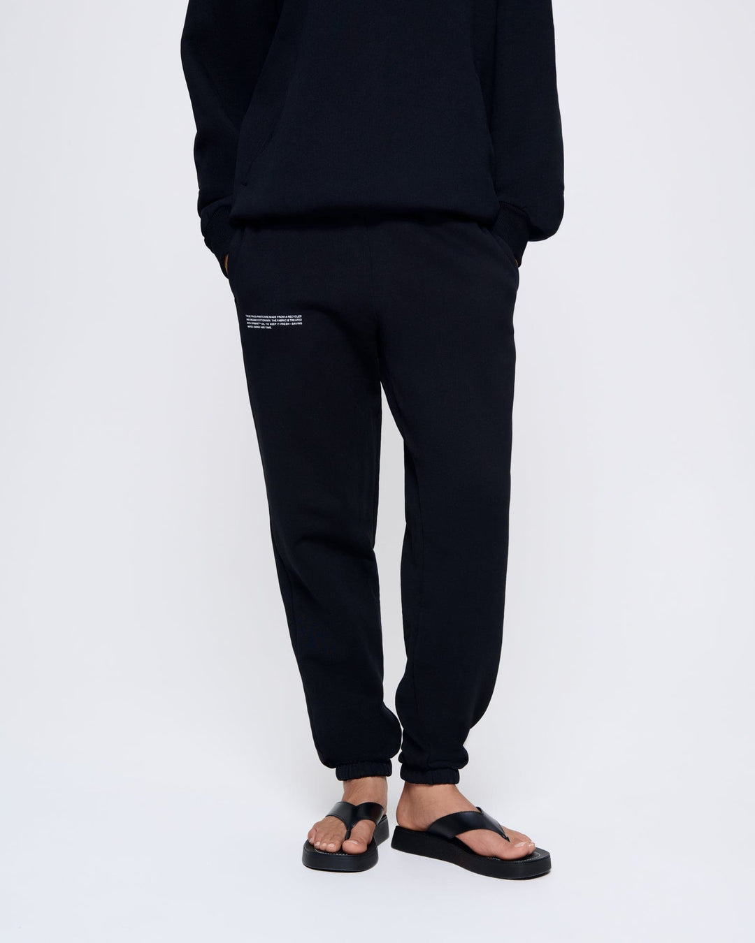 Womens 365 Heavyweight Track Pants—black