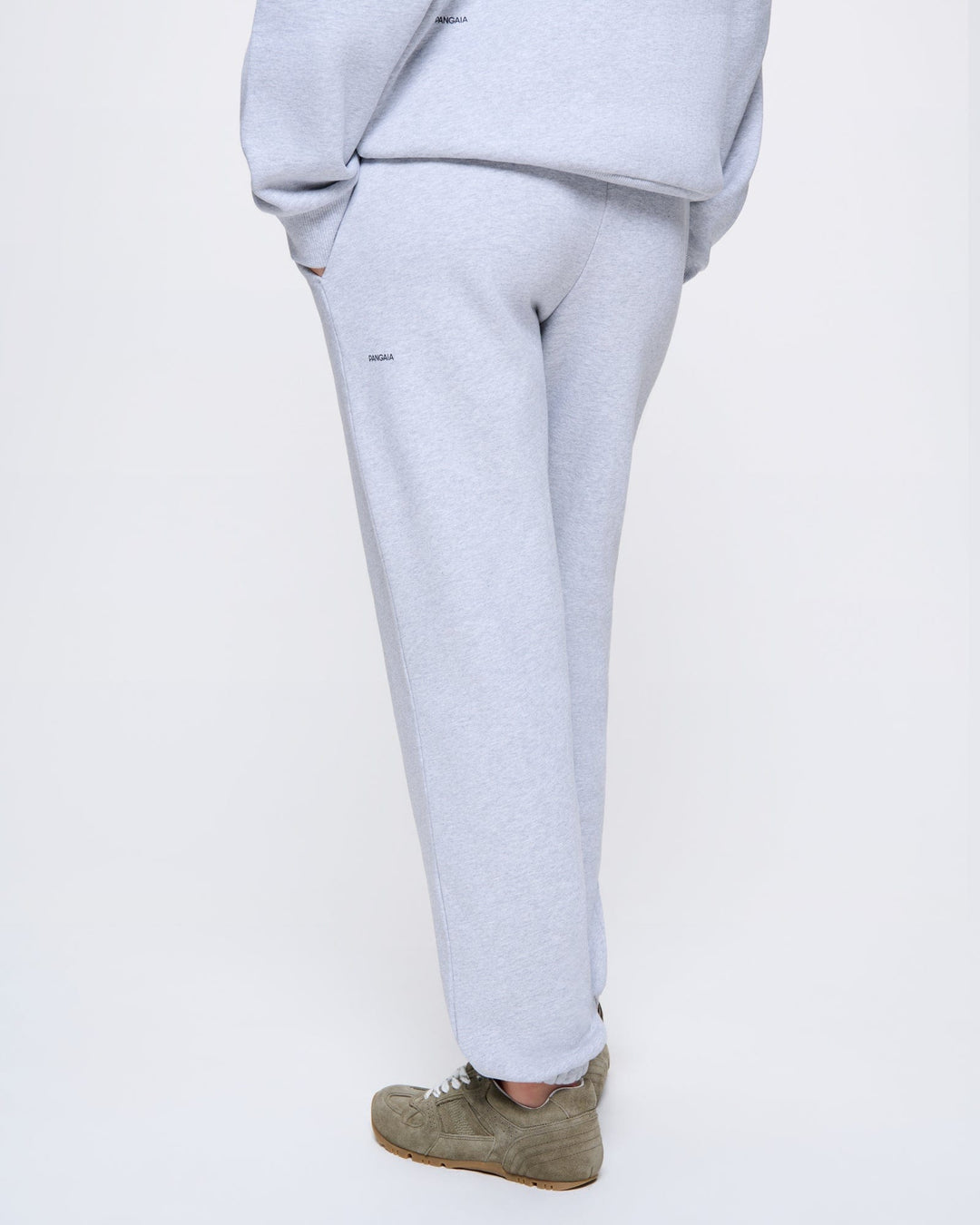 Womens 365 Heavyweight Track Pants—grey marl