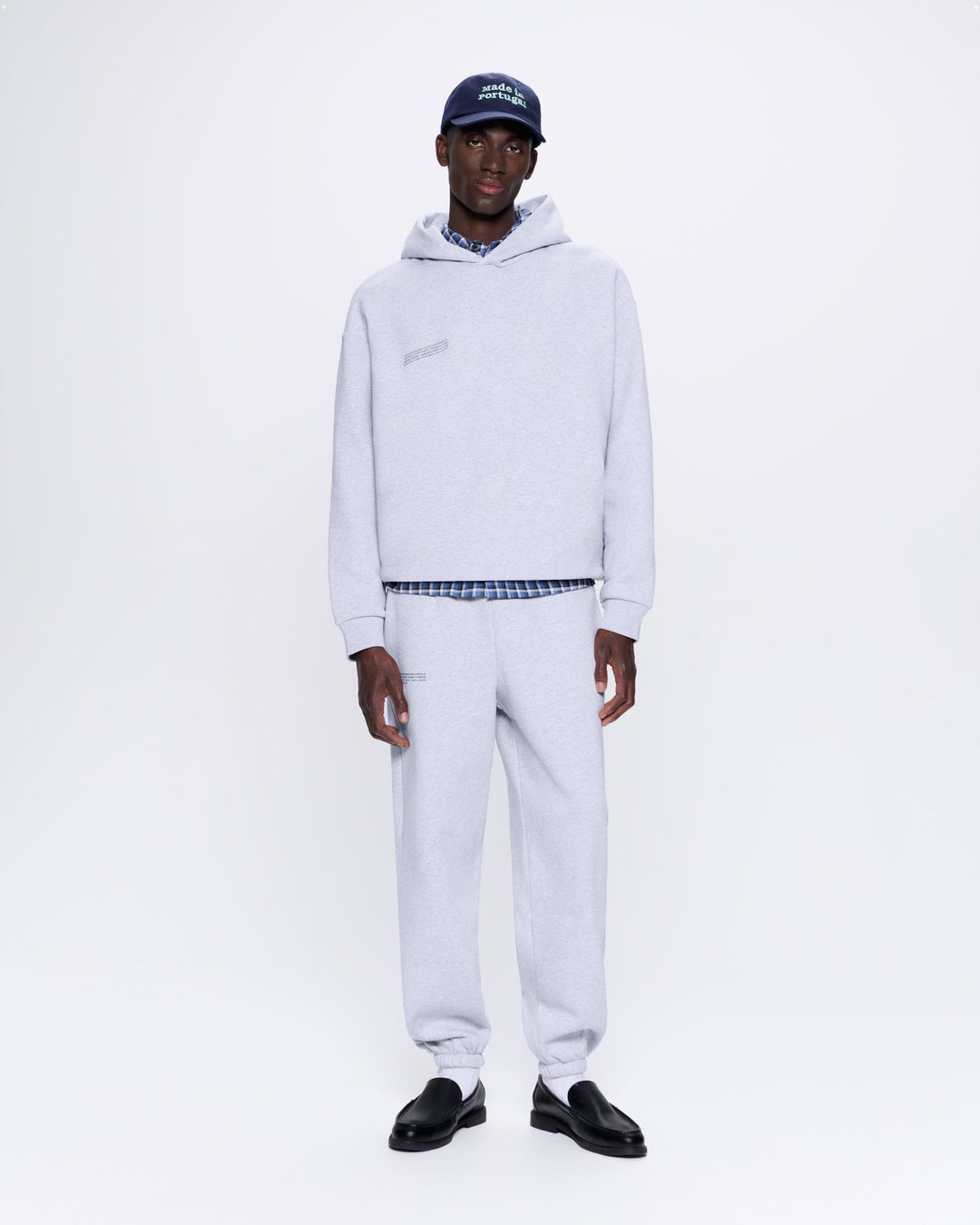 Mens 365 Heavyweight Track Pants—grey marl