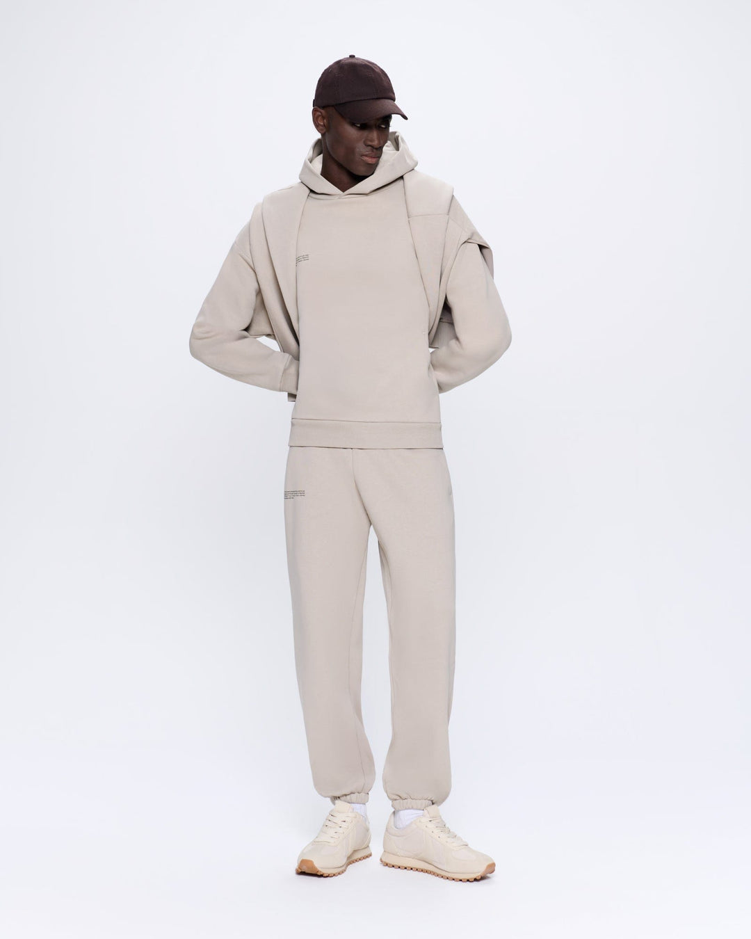 Mens 365 Heavyweight Track Pants—stone