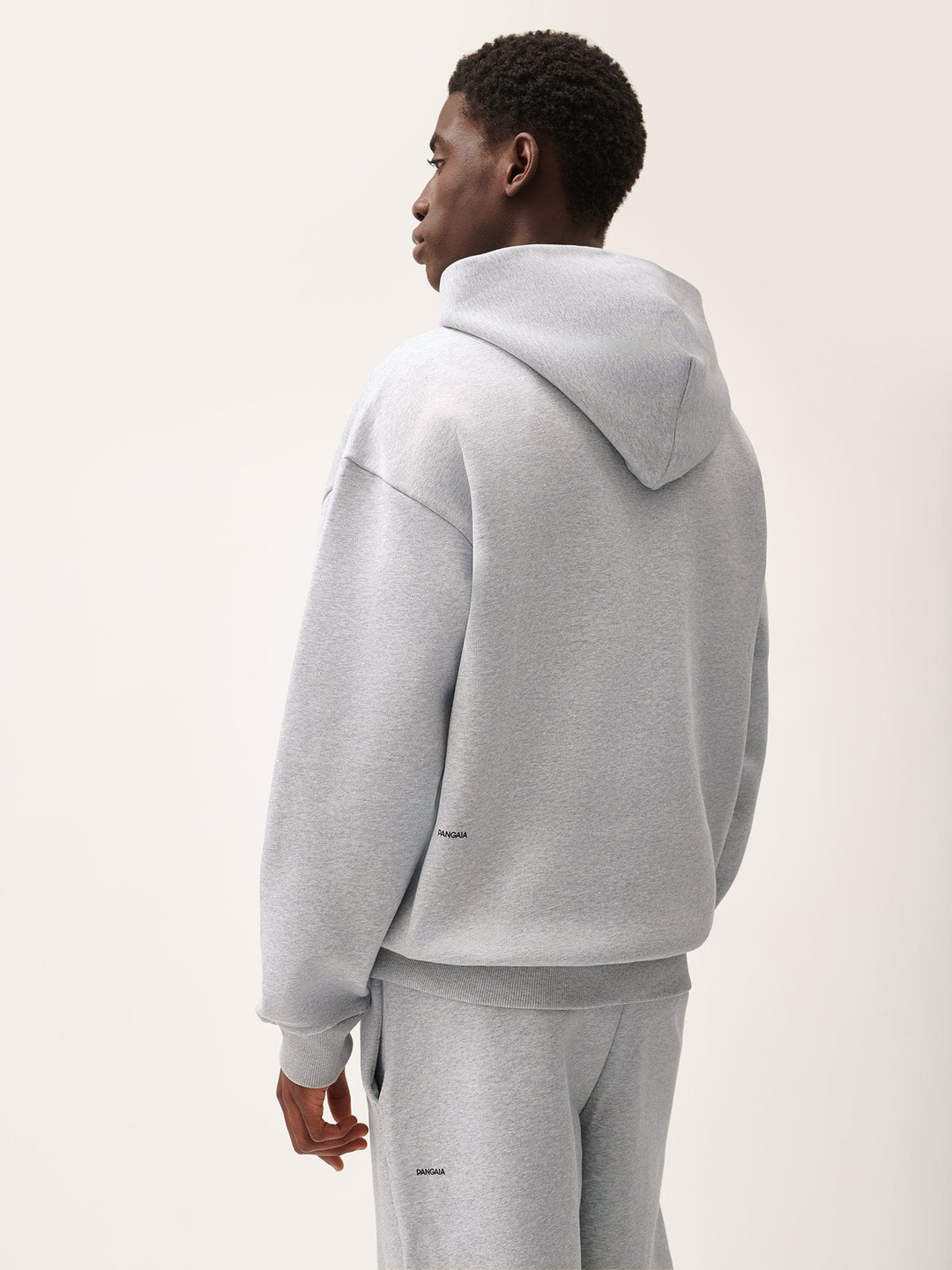 Mens 365 Heavyweight Hoodie—grey marl