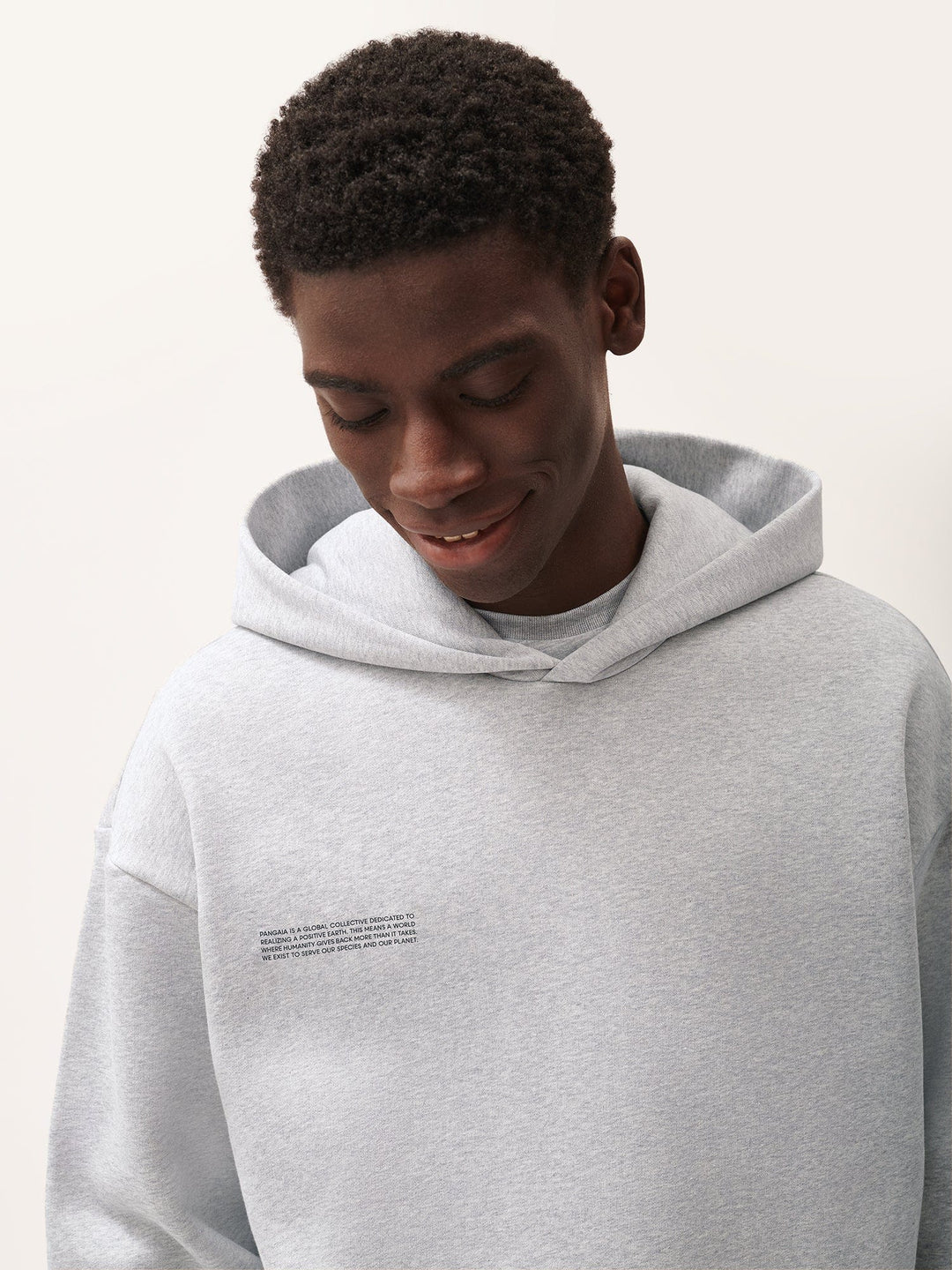 Mens 365 Heavyweight Hoodie—grey marl