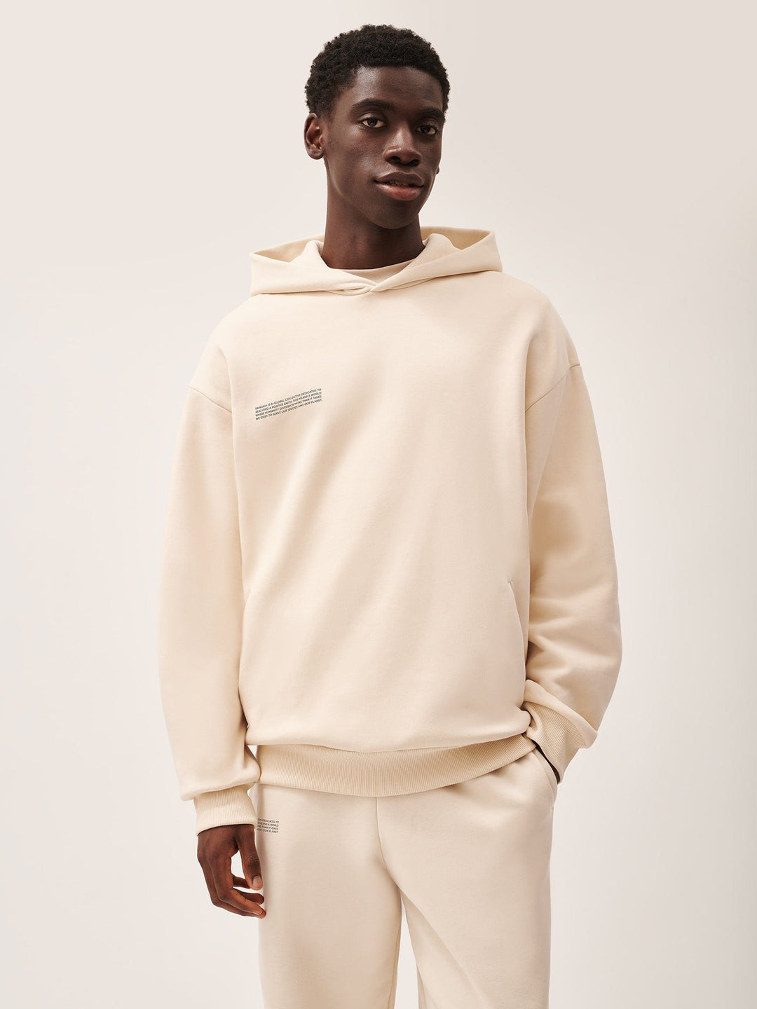 Mens 365 Heavyweight Hoodie—sand