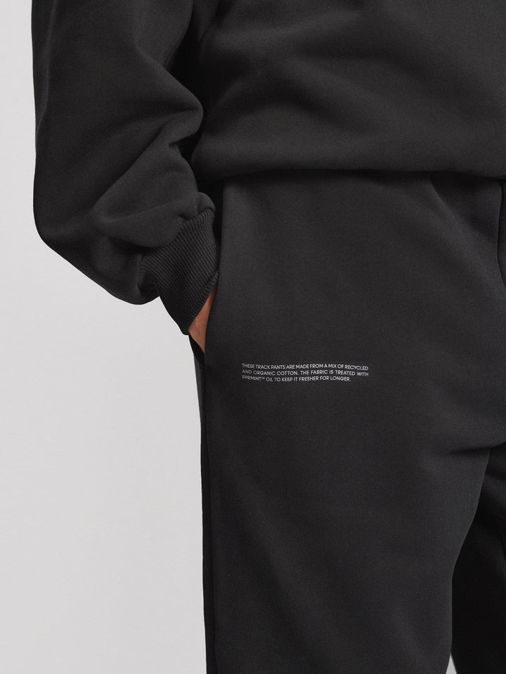 Womens DNA Barrel-Leg Track Pants—black