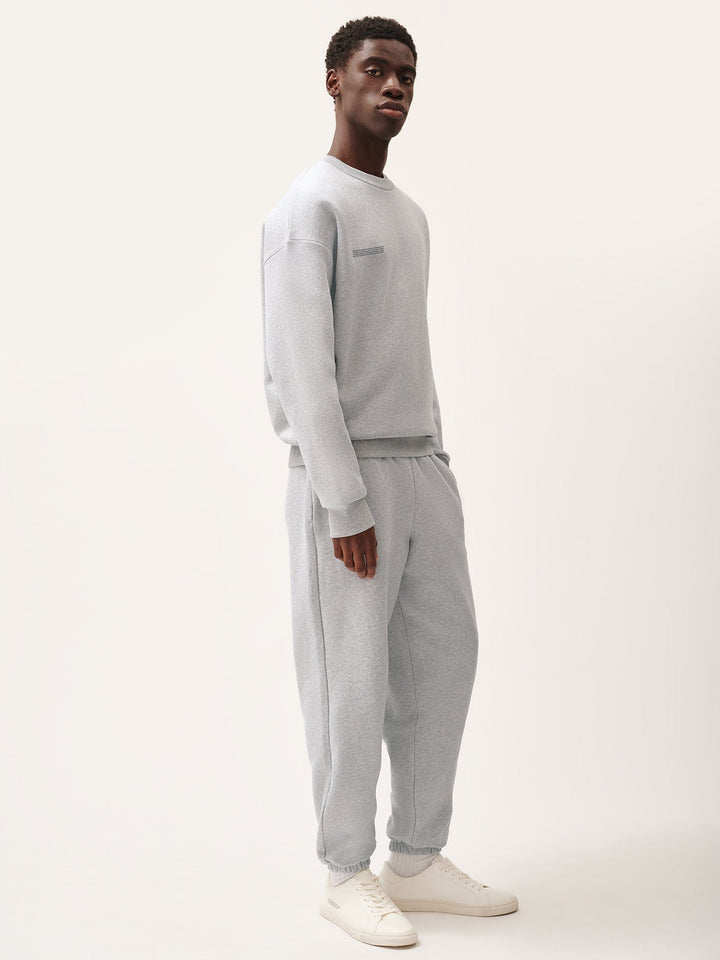 Mens 365 Heavyweight Sweatshirt—grey marl