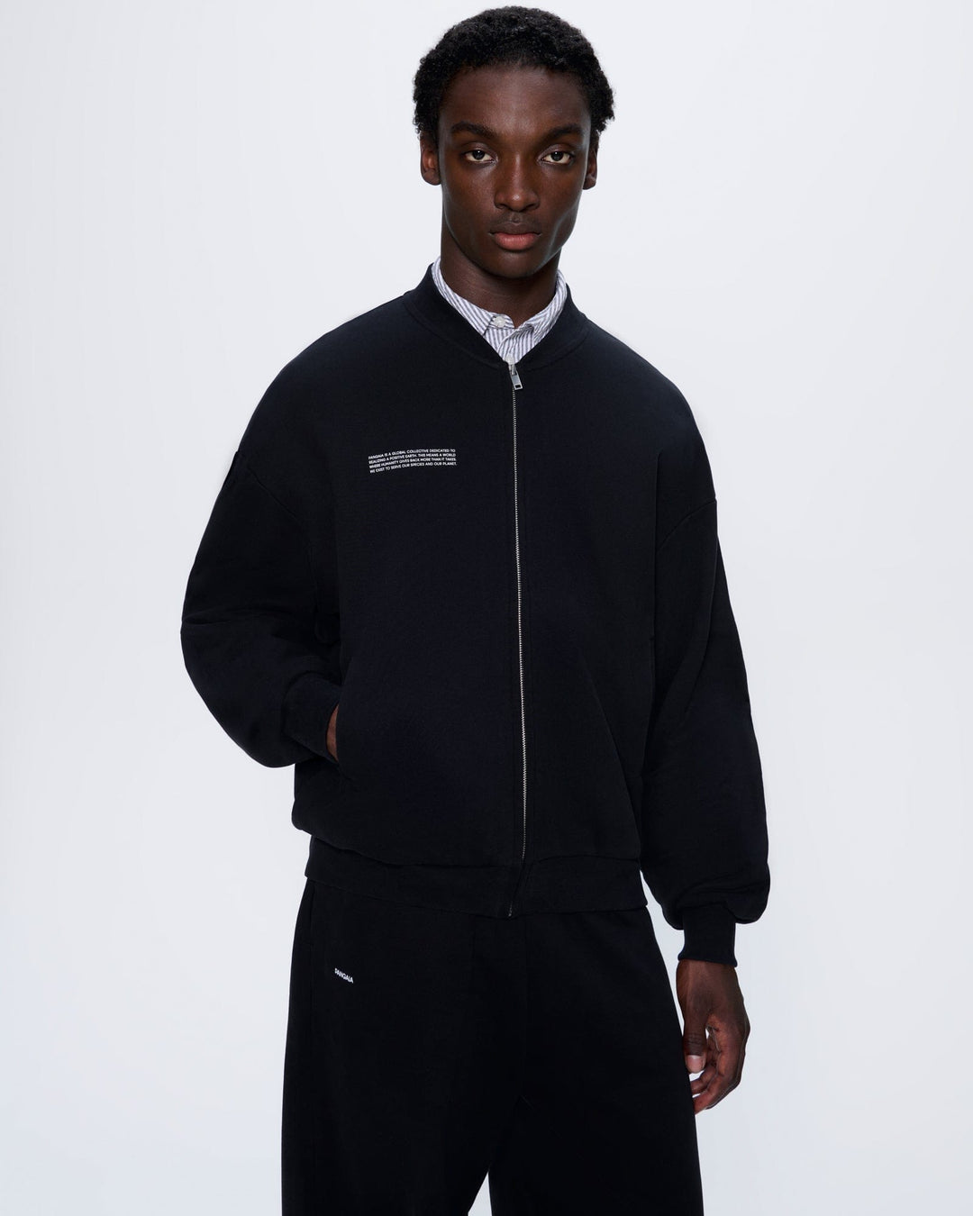 Mens 365 Midweight Bomber Jacket—Black