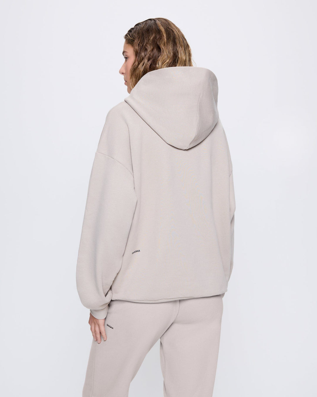 Womens 365 Midweight Hoodie—stone