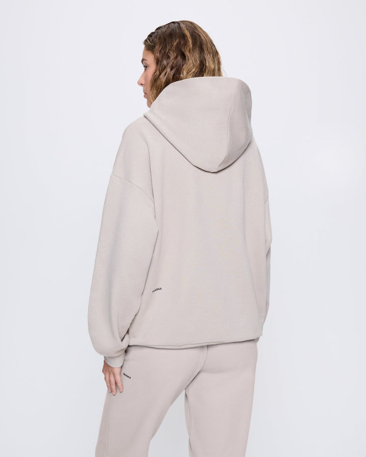 Womens 365 Midweight Hoodie—stone