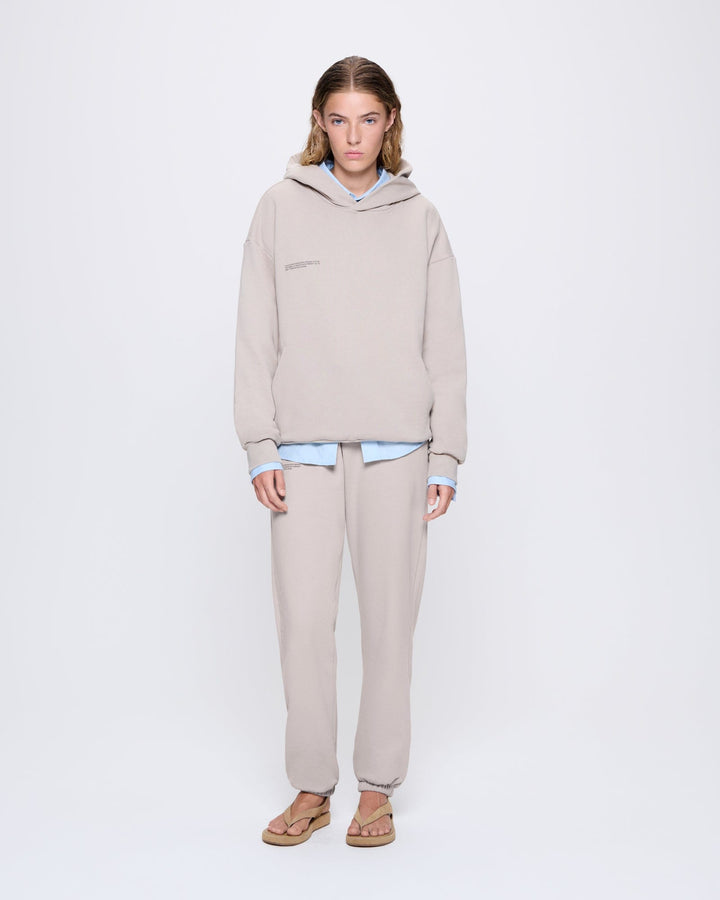 Womens 365 Midweight Hoodie—stone