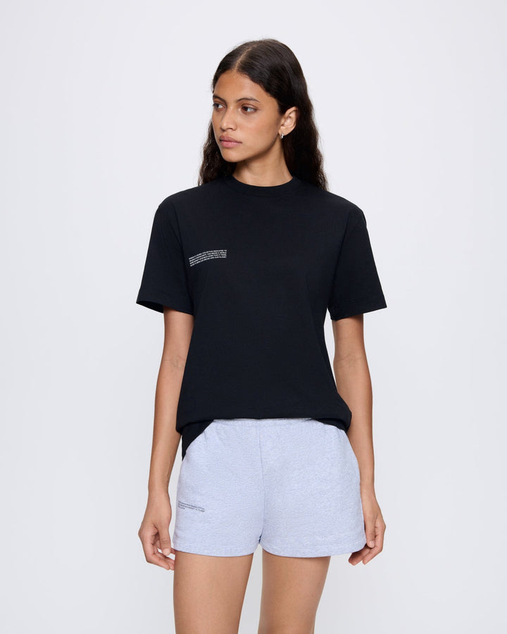 Womens 365 Midweight T-shirt—Black