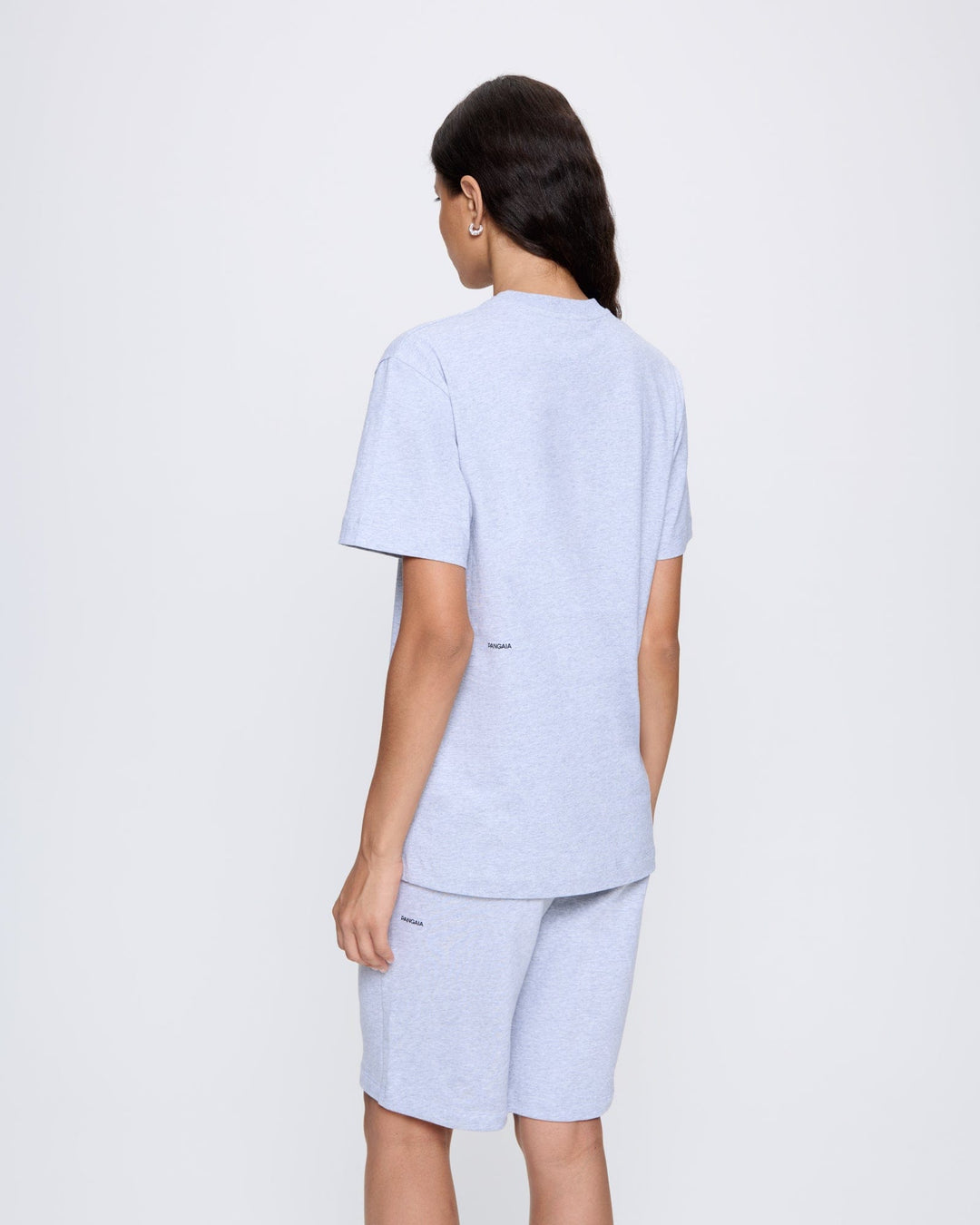 Womens 365 Midweight T-shirt—grey marl