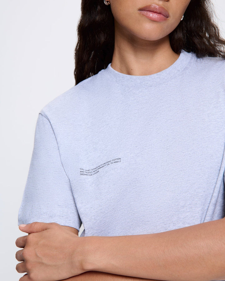 Womens 365 Midweight T-shirt—grey marl