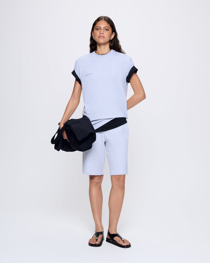 Womens 365 Midweight T-shirt—grey marl