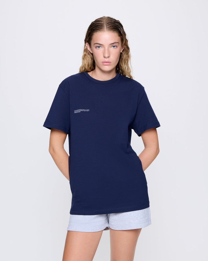 Womens 365 Midweight T-shirt—Navy Blue