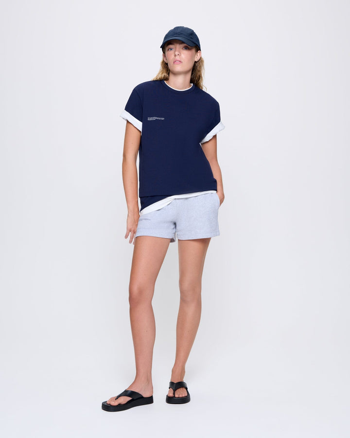 Womens 365 Midweight T-shirt—Navy Blue