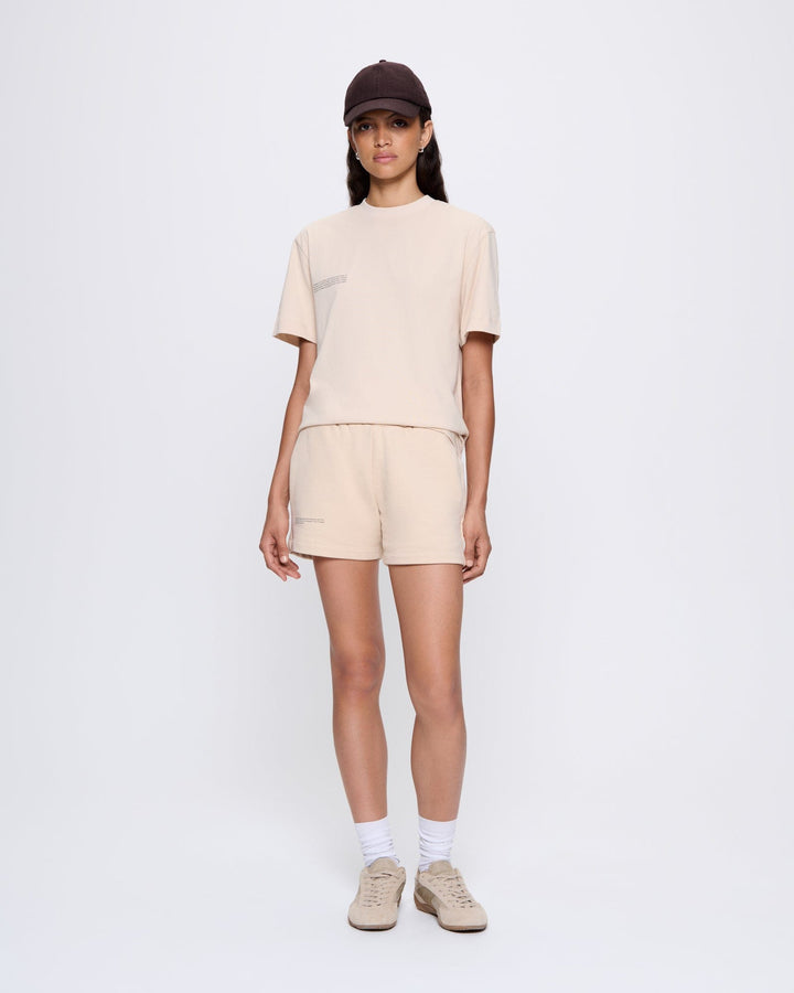 Womens 365 Midweight T-shirt—sand