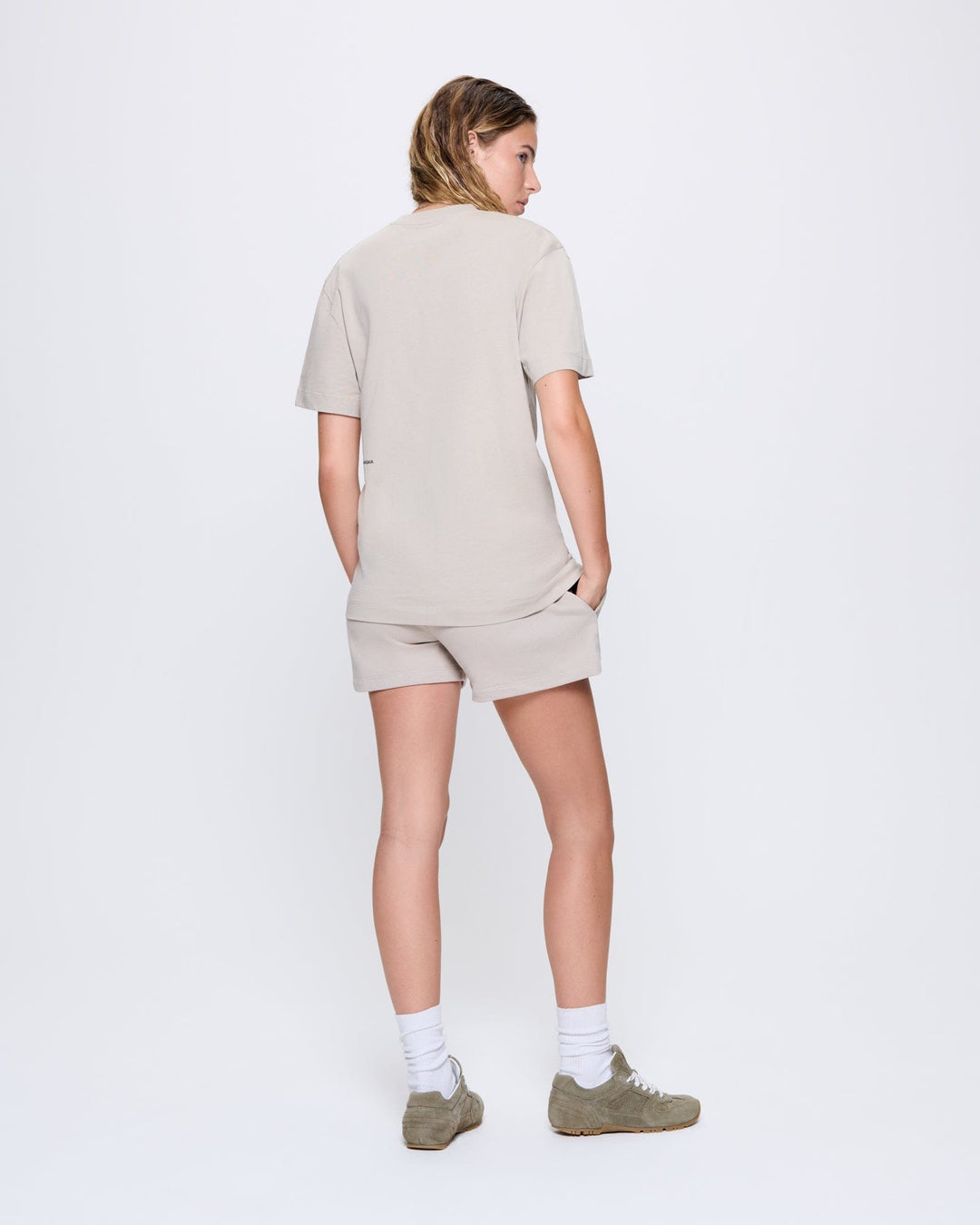 Womens 365 Midweight T-shirt—Stone