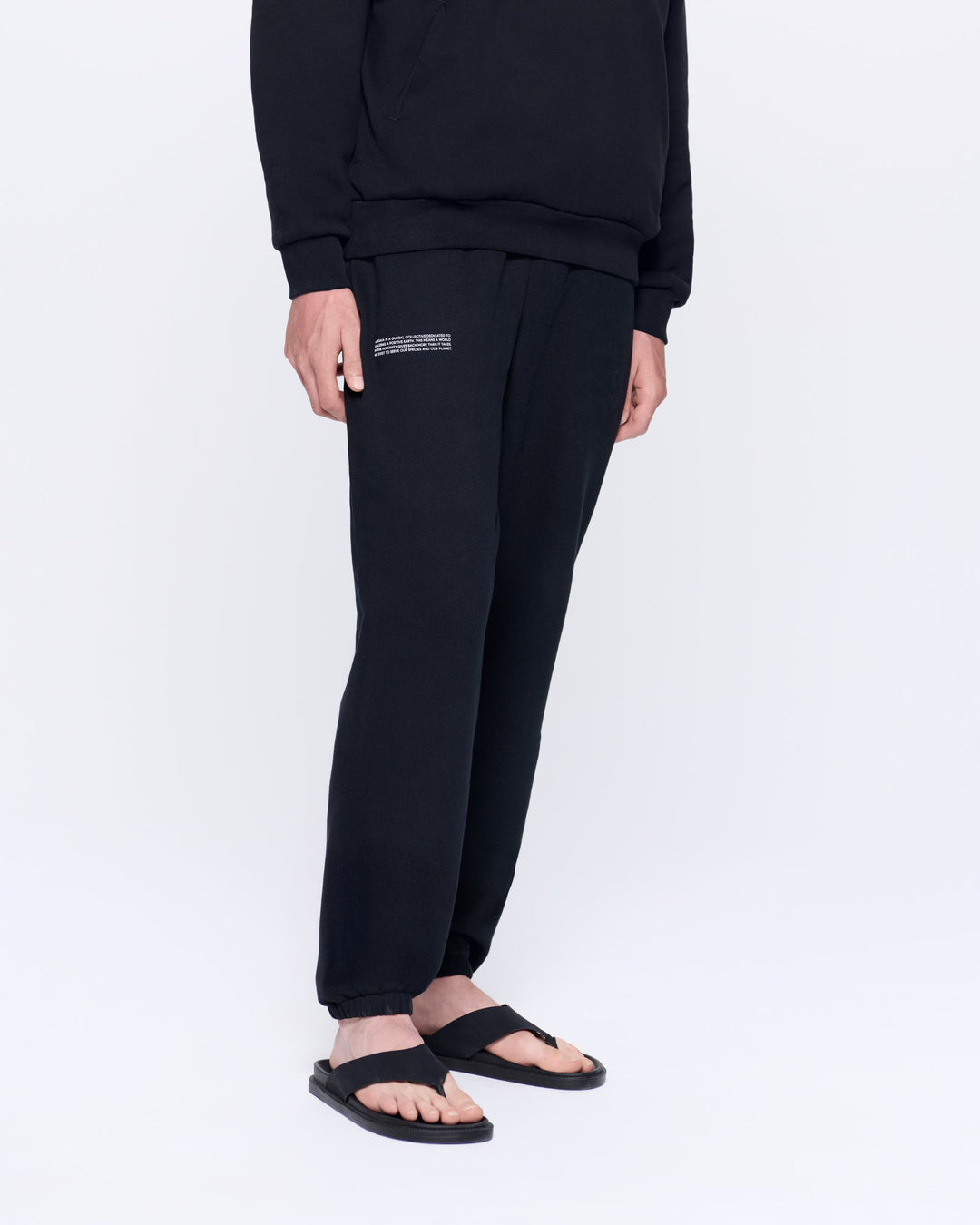 Mens 365 Midweight Track Pants—black
