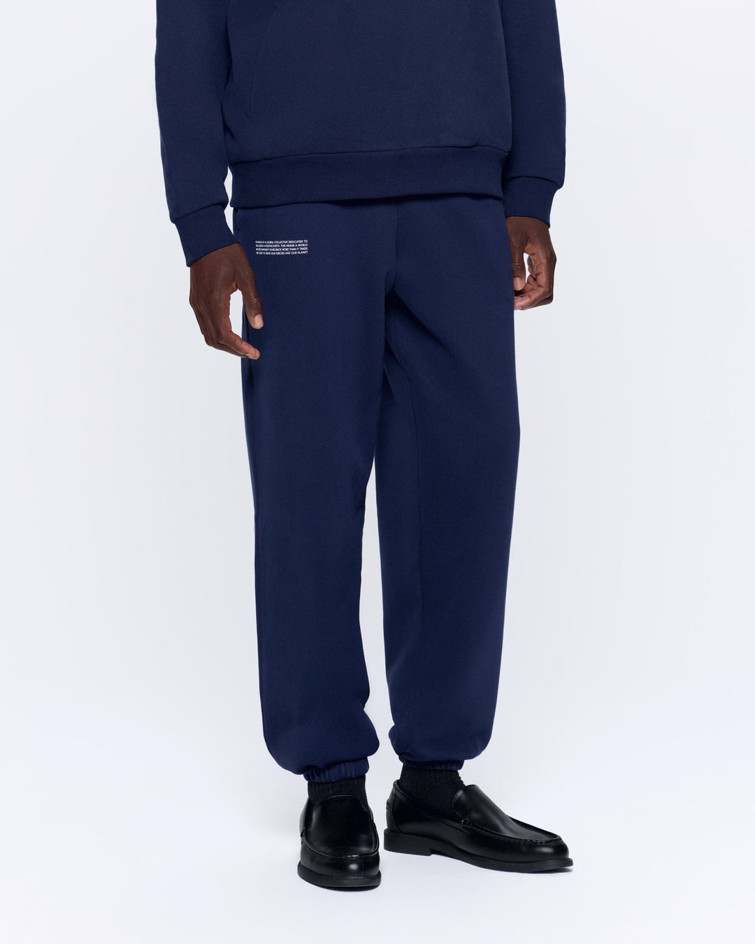 Mens 365 Midweight Track Pants—navy blue