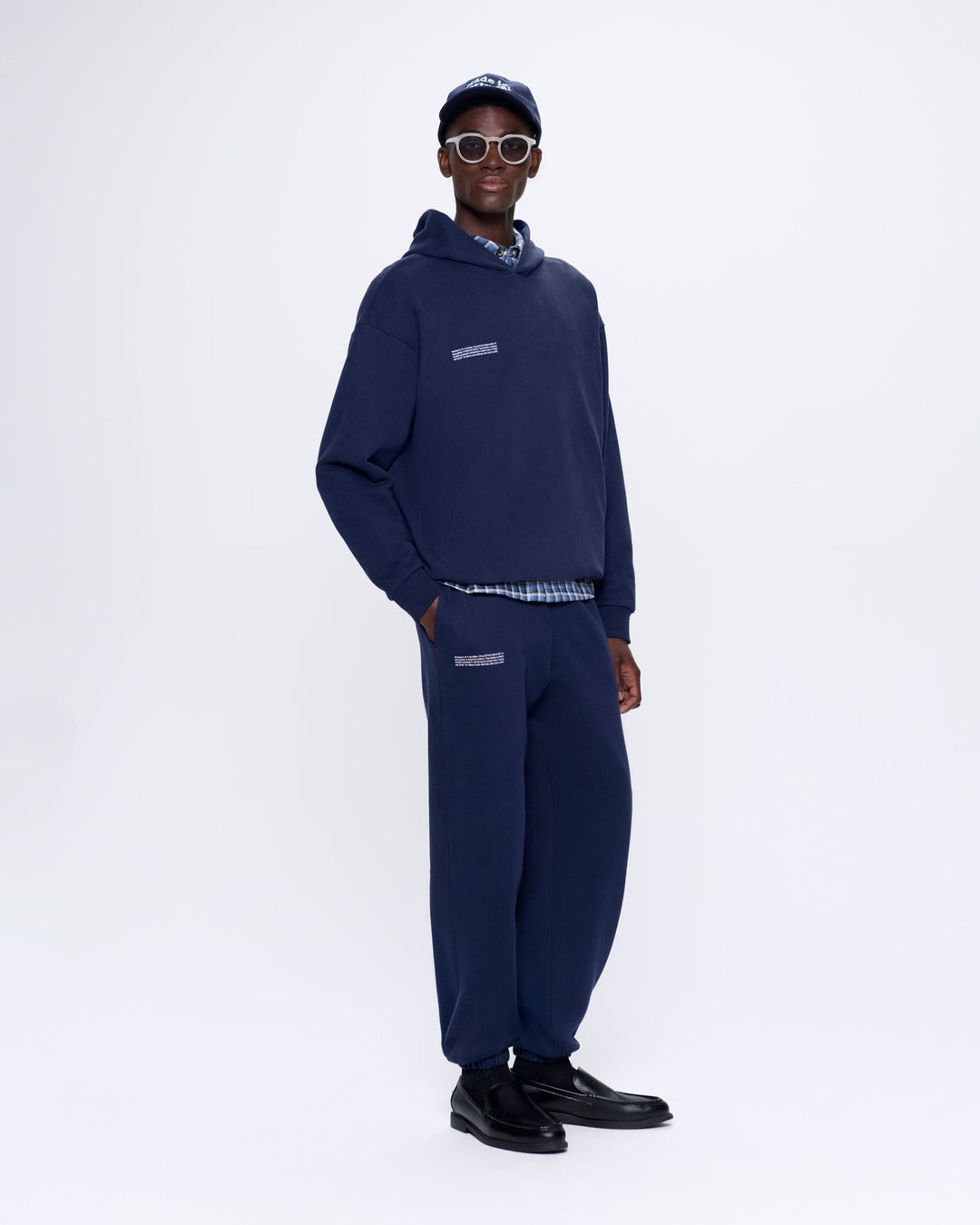 Mens 365 Midweight Track Pants—navy blue