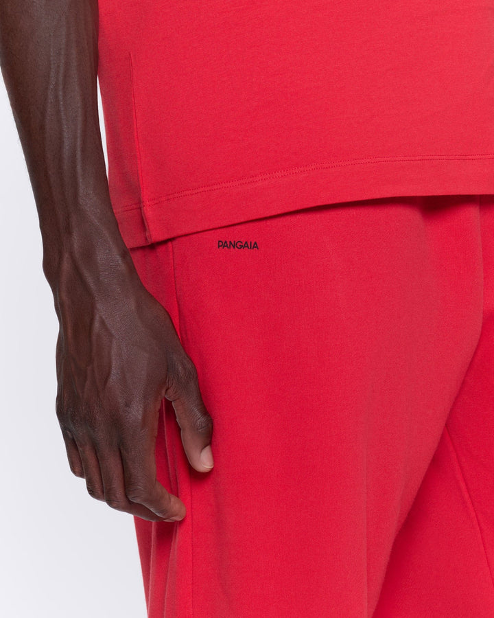 Mens 365 Midweight T-shirt—Goji berry red