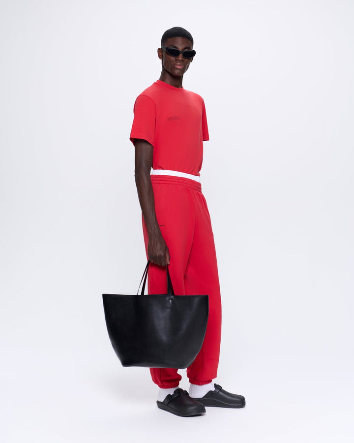 Mens 365 Midweight Track Pants—Goji berry red