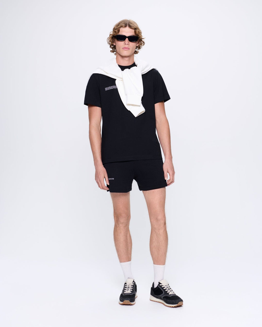 Mens 365 Midweight T-shirt—Black