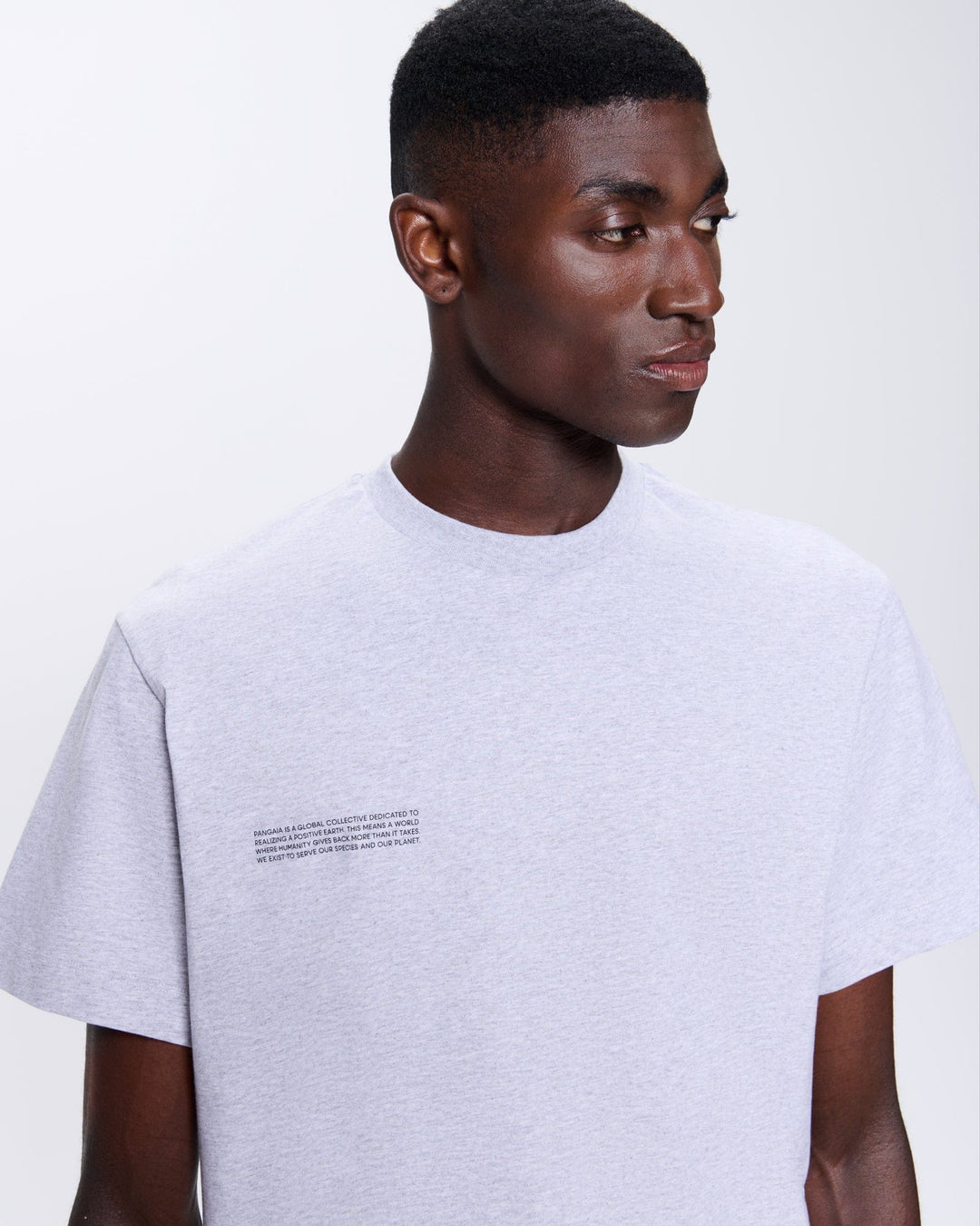 Mens 365 Midweight T-shirt—grey marl