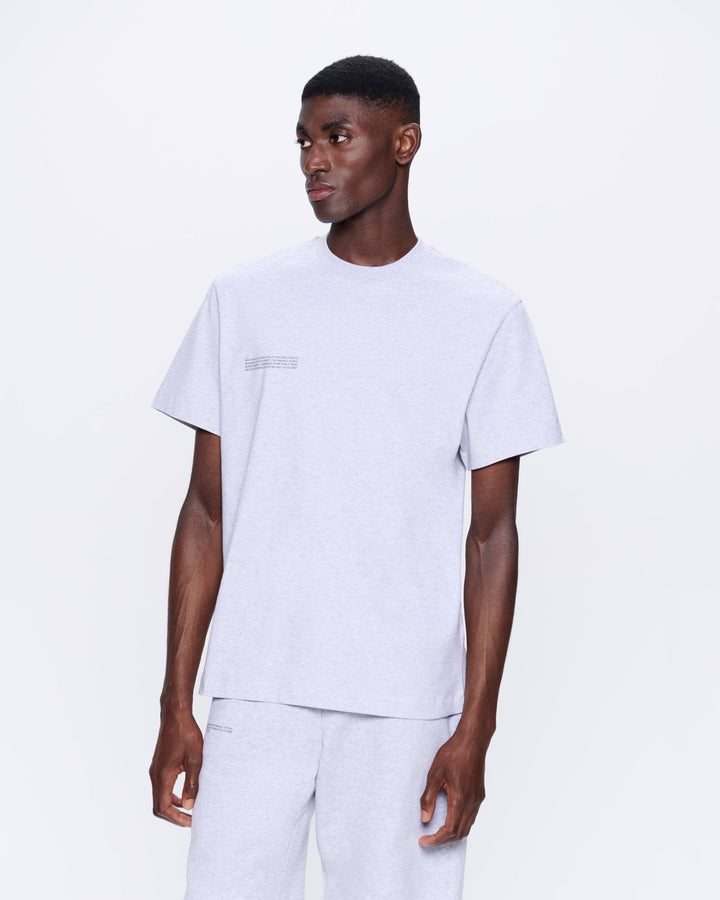 Mens 365 Midweight T-shirt—grey marl