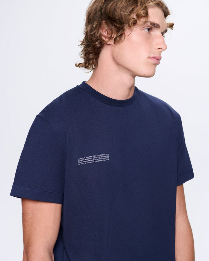 Mens 365 Midweight T-shirt—Navy Blue